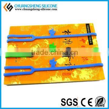 2016 Most Fashion Fancy Book Mark Clip, Silicone Book Marks Accessory, Reading Accessory Book Clip photo-3