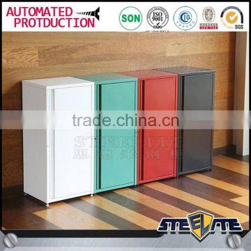 Living Room Used Glossy Kids Wardrobe Design Mini Metal Locker photo-6