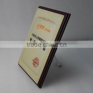 A4 Acrylic Wood Certificate Holder photo-3