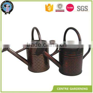 Brass Decor of Metal Copper Finish Flower Watering Can photo-3