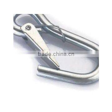 SNAP HOOK, 9.0MM DIA STEEL HOOK, WITHOUT HEAT TREATMENT