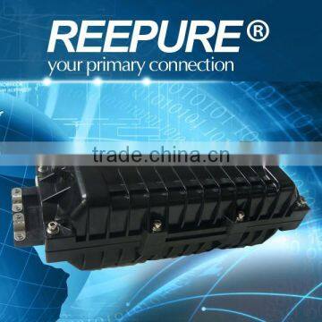 Fibre optic Splice Closure with 2 inlets/outlets