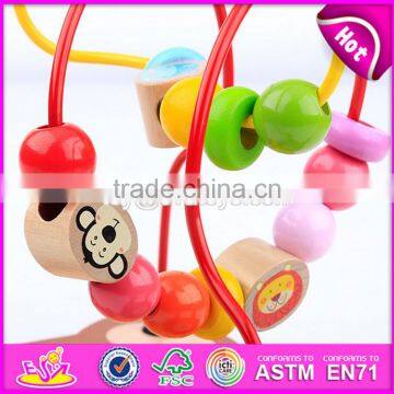 2017 New Design Funny Kids Play Wooden Wire Bead Maze Toys W11B139 photo-6