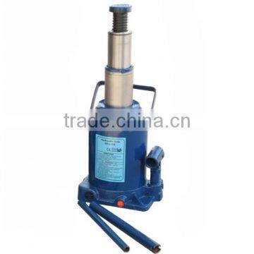 30Ton Efficiently Double Ram Bottle Jack With Wide Base