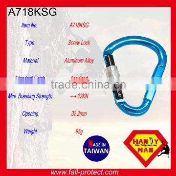 22KN Classic Screw Lock Mountaineer Carabiner Made Of Aluminum photo-6