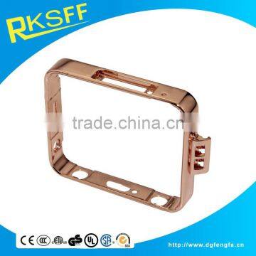 Metal Plated rose gold die casting Wristwatch Tools Parts with good price