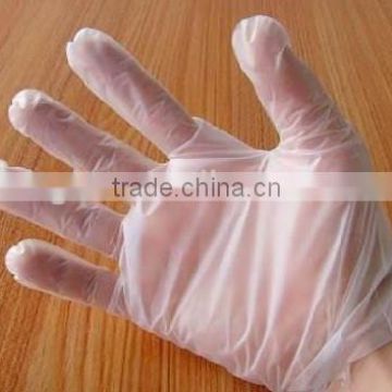 Poly vinyl hand and stretch chloride Glove