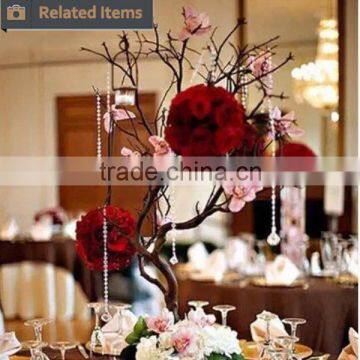 Wedding Artificial Dry Tree Branch Coral Manzanita Tree photo-5