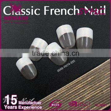 Full Cover Printing False Nail Tips Decorated Artificial Fake photo-6
