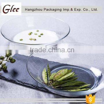 Fashional Wonderful Clear Glass Craft Crystal Fruit Bowl Candy/salad Bowl photo-2