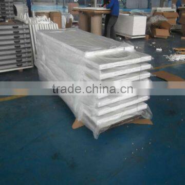 steel glass door PU foam