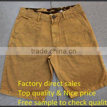 Cotton Twill Fabric Cargo Shorts in Mens photo-6