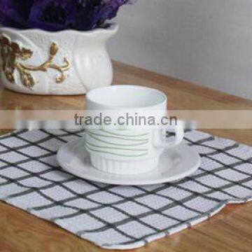 30cm X30cm Cheap Cotton Wholesale Printed Household Cleaning Weave Dish Towels photo-2