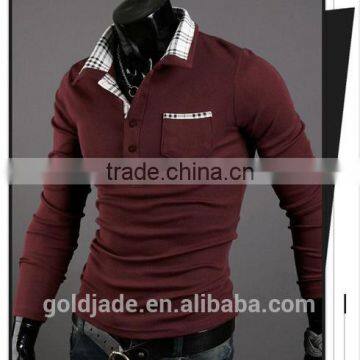 OEM 100% Cotton Customzied Embroided Design Men's Polo Shirts-Polo Shirts for Men photo-3