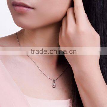 Hot Selling Crochet Angel Platinum Necklace photo-2