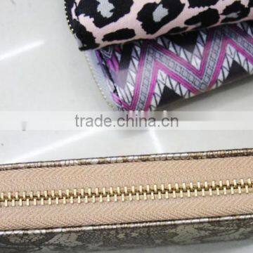 Fashion New Latest Cute Zipper Round pu Leather Lace Wallet for Woman photo-4