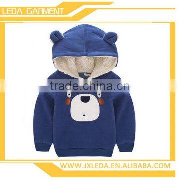 OEM kids pullover fleece hoodie