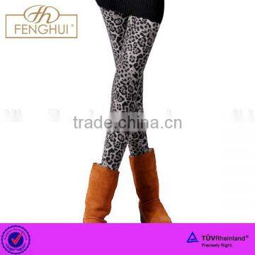Fashion sexy leopard print warm leggings
