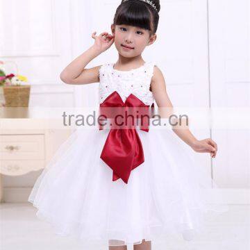 MGOO Top Quality Stock Brand Ball Gown 3 Years Old Dresses Pagent Dress Blue For Girl Children A1040 photo-6