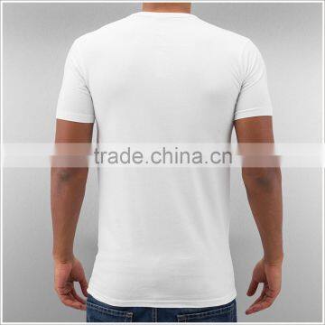 Factory Custom Close-fitting Tee Muscle Flexible Cotton Man T-Shirt photo-4