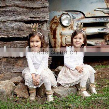 Girls Lace Skirt Toddler Girl Tutu Skirt Mother and Child Dress photo-3