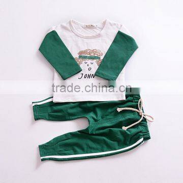 S33578W Children Clothing Sets 2017 Autumn New Designs Cartoon Clothing Sest photo-5