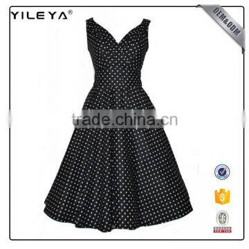 Factory Direct Offer Rockabilly Dress Polka Dots,polka Dot Dress,dot Printed Dresses photo-2