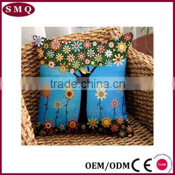 Cotton Fabric Painting Designs Cushion Cover photo-3
