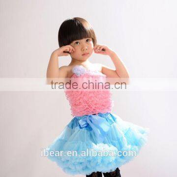 Wholesale Pettiskirts Fluffy Tutu Pettiskirt Rainbow Pettiskirt photo-2
