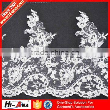 Cheap Embroidery Lace Fabric Dubai,bridal French Lace Fabric,wedding Dress Lace Suppliers photo-4