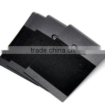 Wholesale Black Ear Hooks Earring Plastic Display Cards