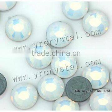 2058HF 1440pcs/lot SS10 White Opal Crystal More Better Than Dmc Iron on Heat HotFix photo-2