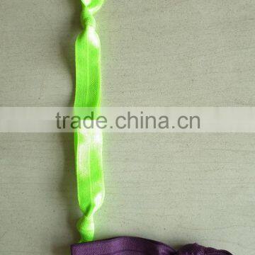 Wholesale Shiny Fold Over Elastic(FOE) Hair Tie photo-3