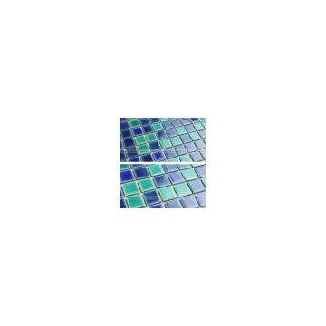 25X25mm Swimming Pool Tile​​, Crackle Ceramic Mosaic, Swimming Pool Tile,Ceramic Mosaic Tile,Glazed Wall Tile TLH066 photo-2