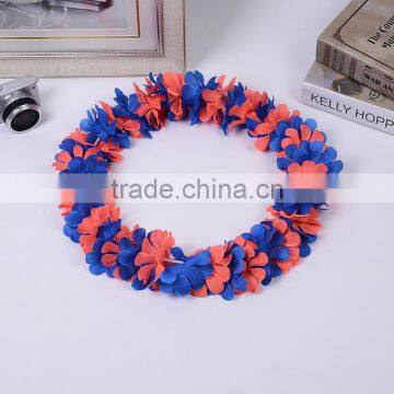 High Quality Hawaii Flower Necklaces Hula Lei Garland For Party Dance photo-6