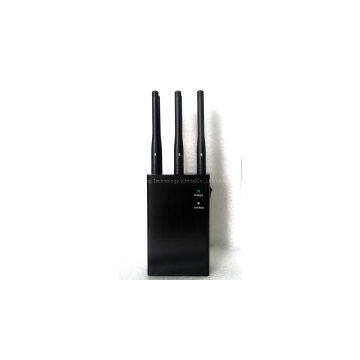 6 Antennas High Power Portable 3G/ 4G(LTE+WIMAX) Jammer ( With DIP switch)