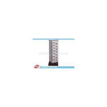 Metal Hangers Custom Slatwall Display Stands / Fashion Eyeglass Display Rack