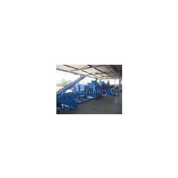 4kw Waste Tire Recycling Plant Tyre Crushing Machine 10 - 100 Mesh