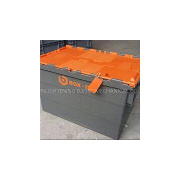 85L Plastic Moving Attached Lid Container