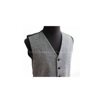 Textured Woolen Waistcoat