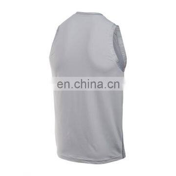 Factory New Screen Printing Custom Logo Muscle Mans Tank Top photo-5