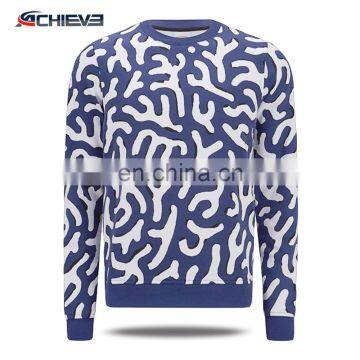 High quality Polyester sublimation custom sweater hand making designs