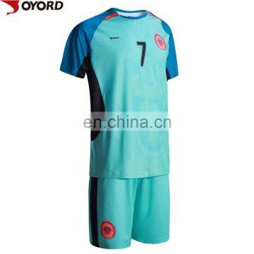 2015 New design football uniforms training for mens football shirts