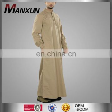 New popular islamic men thobe and abaya muslim clothing men arabia thobe