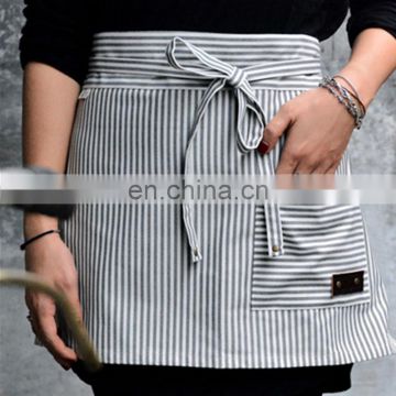 Waitesses Bartender Uniform Waist Apron any logo OEM