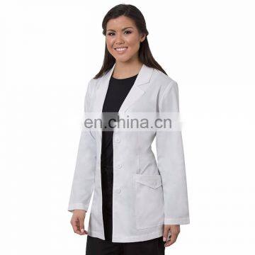 100%cotton or Polyester Cotton Hospital Nurse Uniform/ Lab Coat