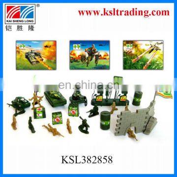 new children plastic military set toys