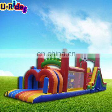 Football soccer ball Inflatable Obstacle Bouncer jumping
