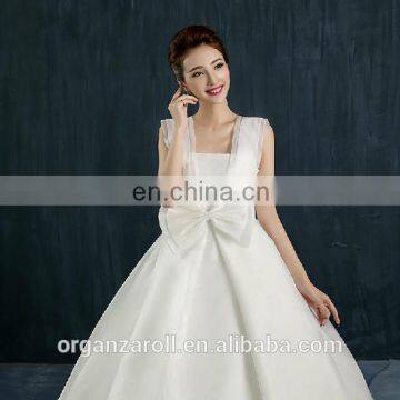 2040 POLYESTER ORGANZA FOR LADY WEDDING DRESS