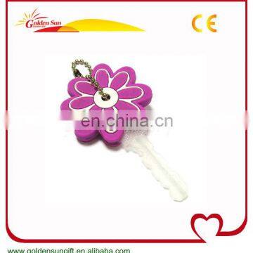 Rubber Soft PVC Flower Key Caps